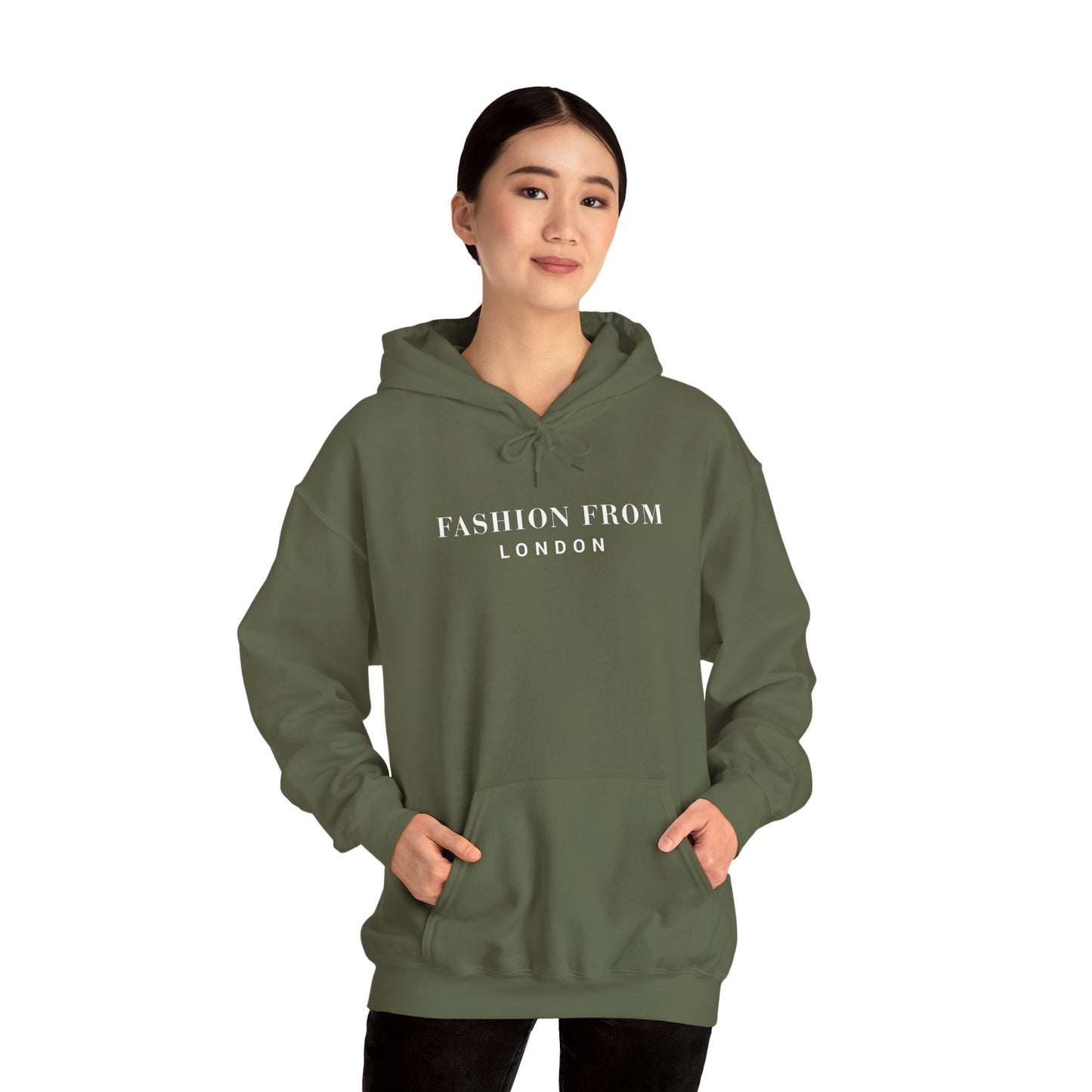 Fashion From London™ Essential Women's Hoodie - Charcoal