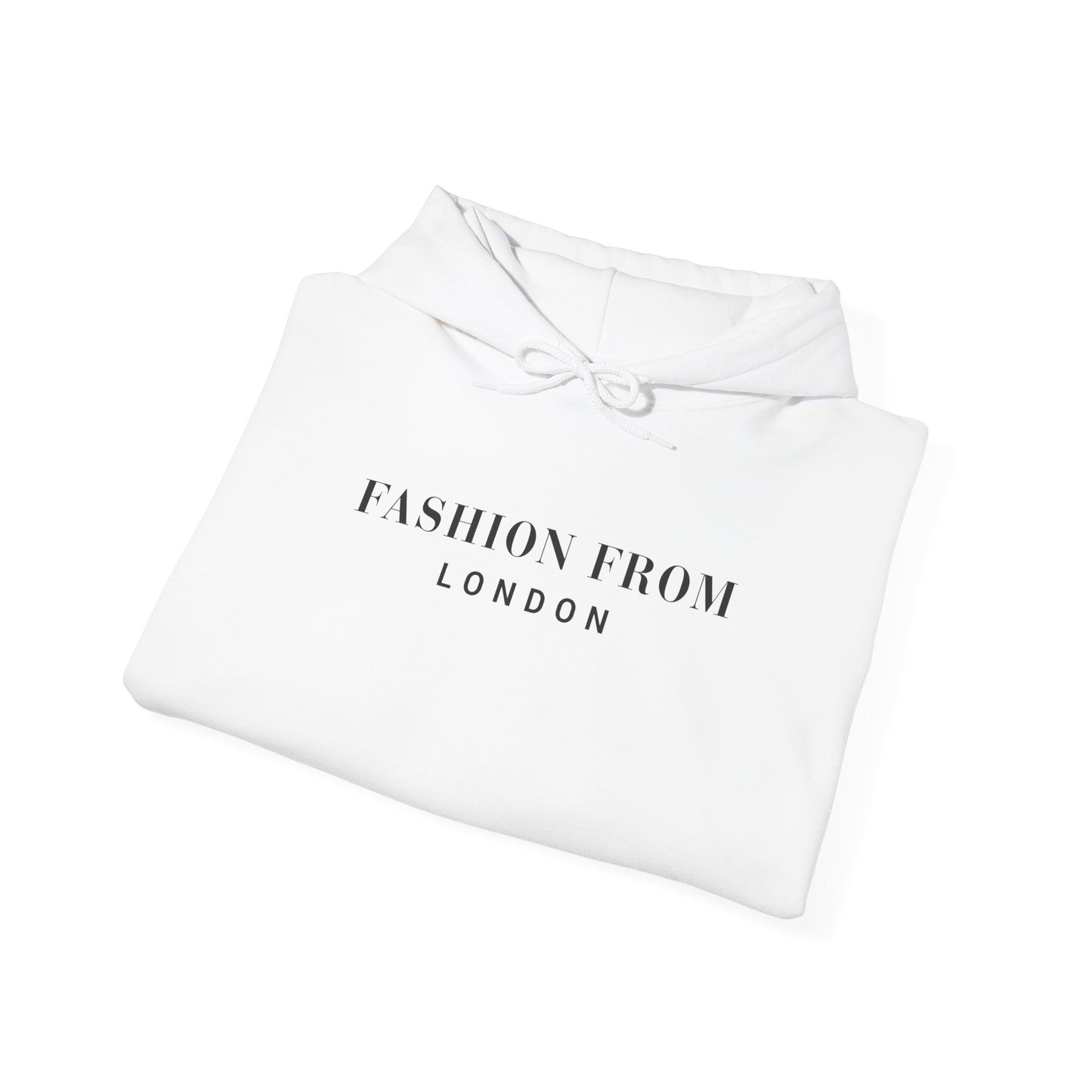 Fashion From London™ Essential Men's Hoodie - White