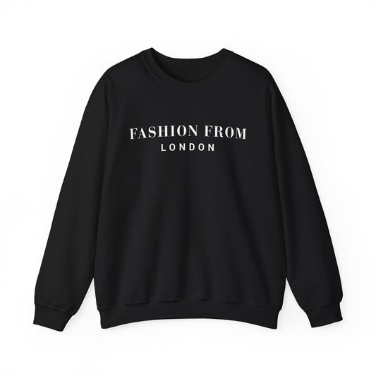 Fashion From London Heavy Blend™ Men's Crewneck Sweatshirt - Black