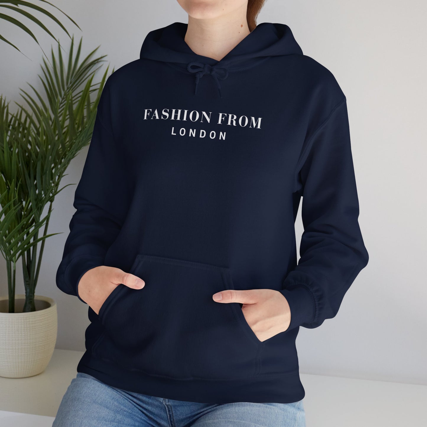 Fashion From London™ Essential Women's Hoodie - Charcoal