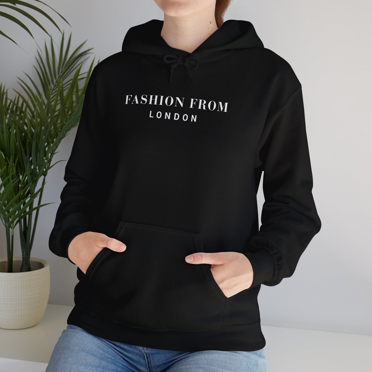 Fashion From London™ Essential Women's Hoodie - Charcoal