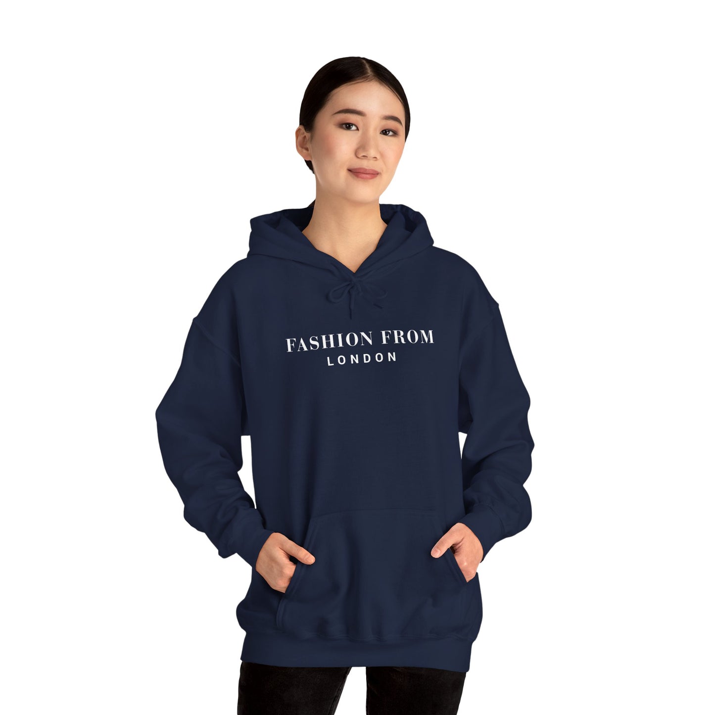 Fashion From London™ Essential Women's Hoodie - Charcoal