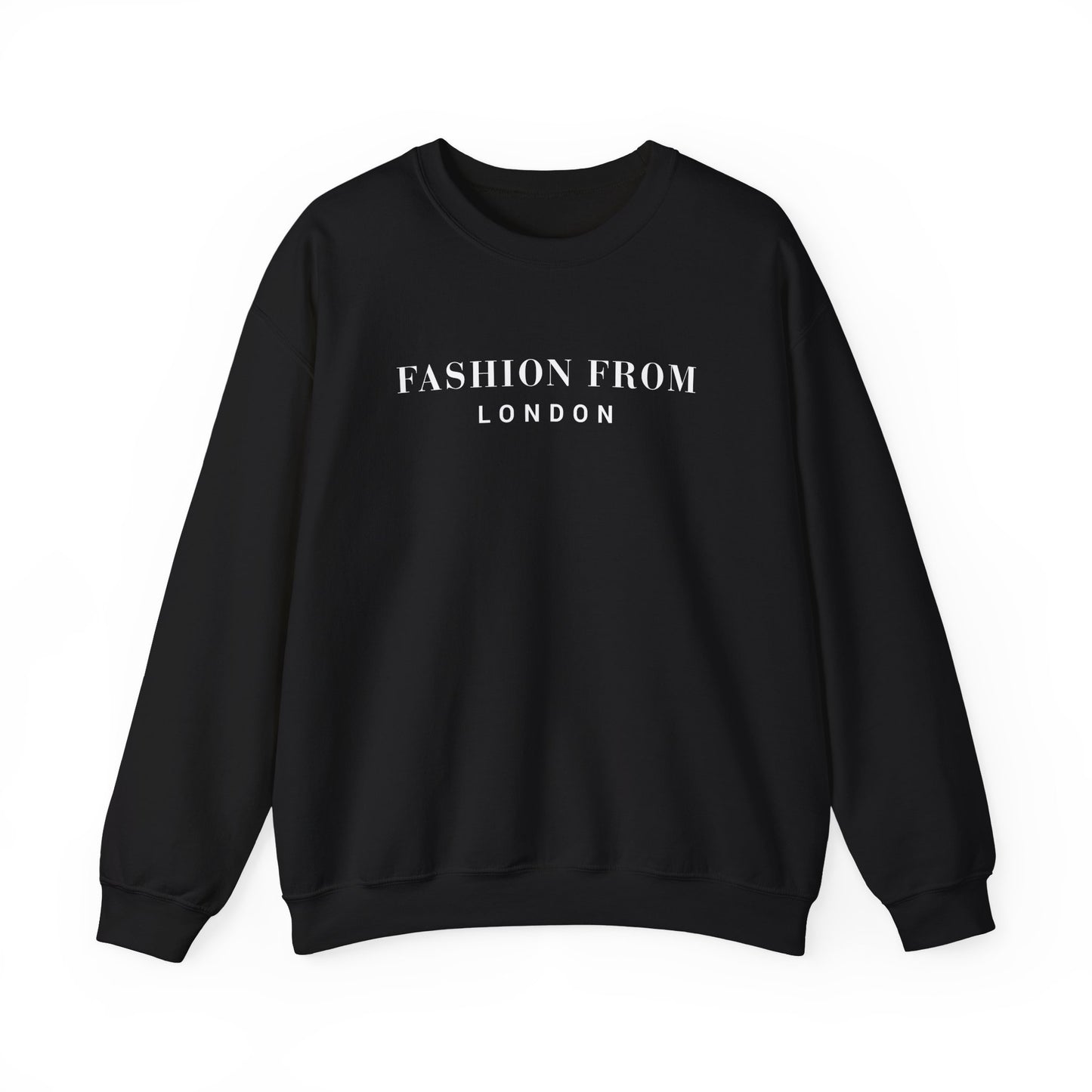 Fashion From London Heavy Blend™ Women's Crewneck Sweatshirt - Black