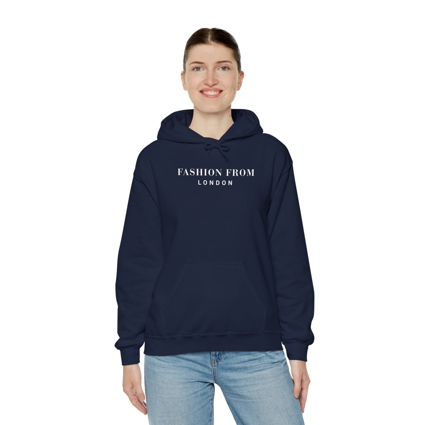 Fashion From London™ Essential Women's Hoodie - Navy