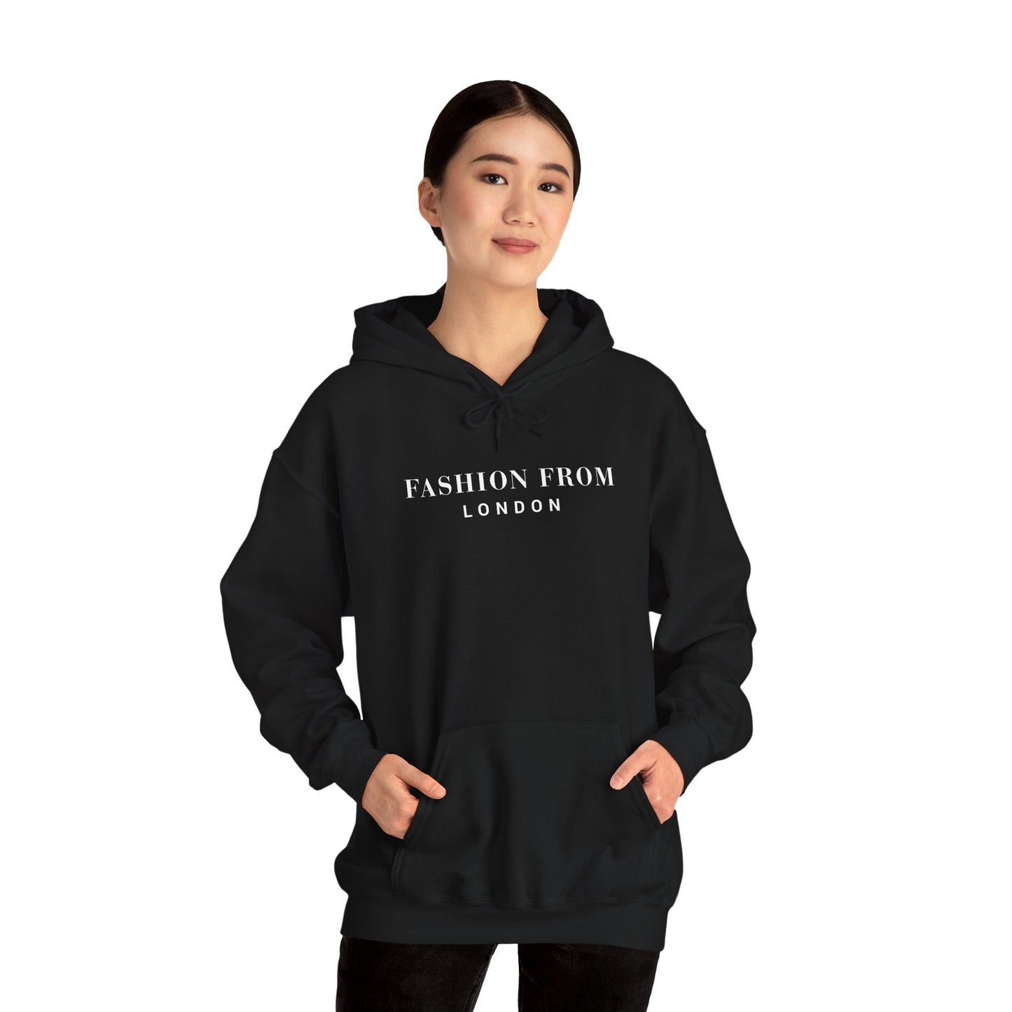 Fashion From London™ Essential Women's Hoodie - Charcoal