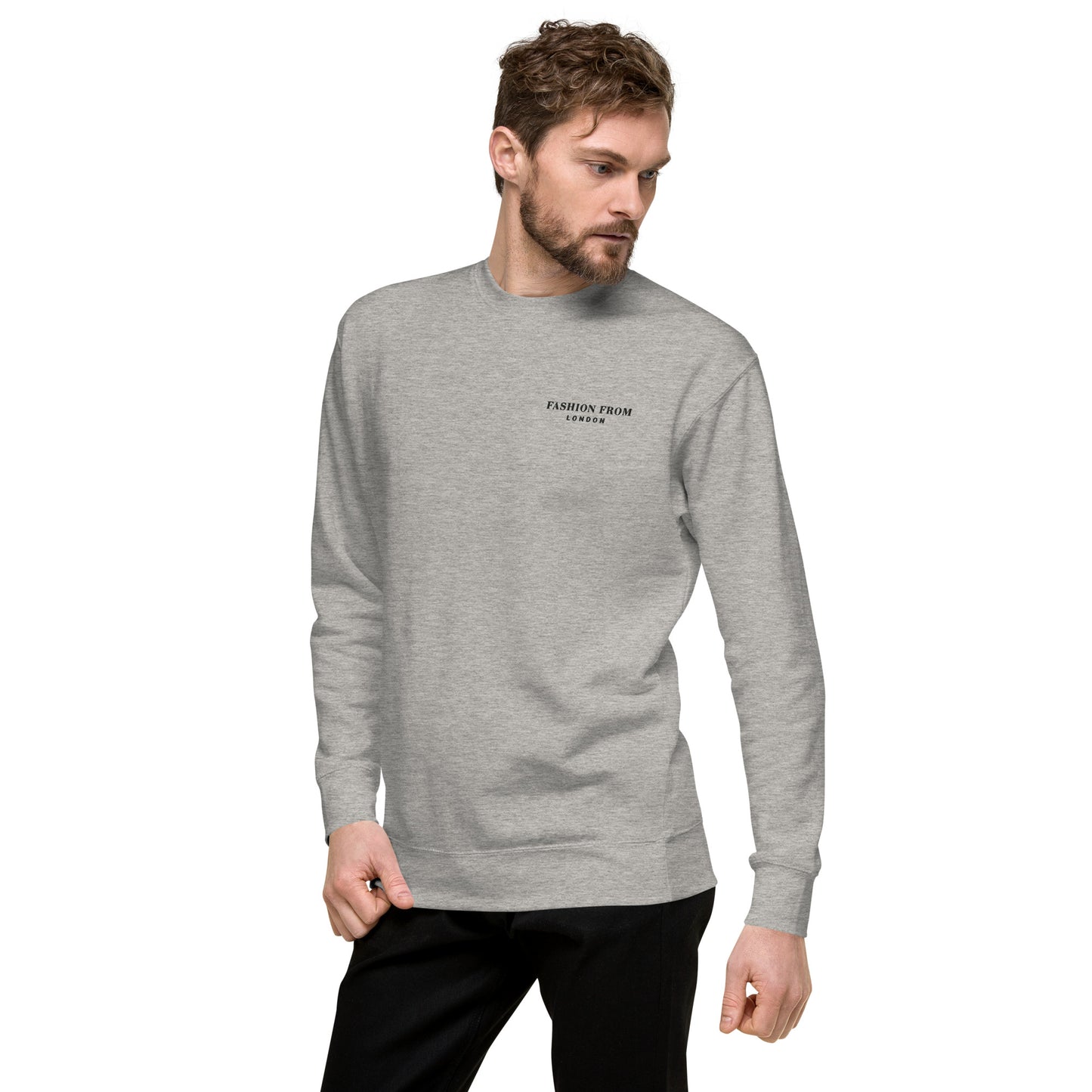 Men's Premium Sweatshirt Embroidered