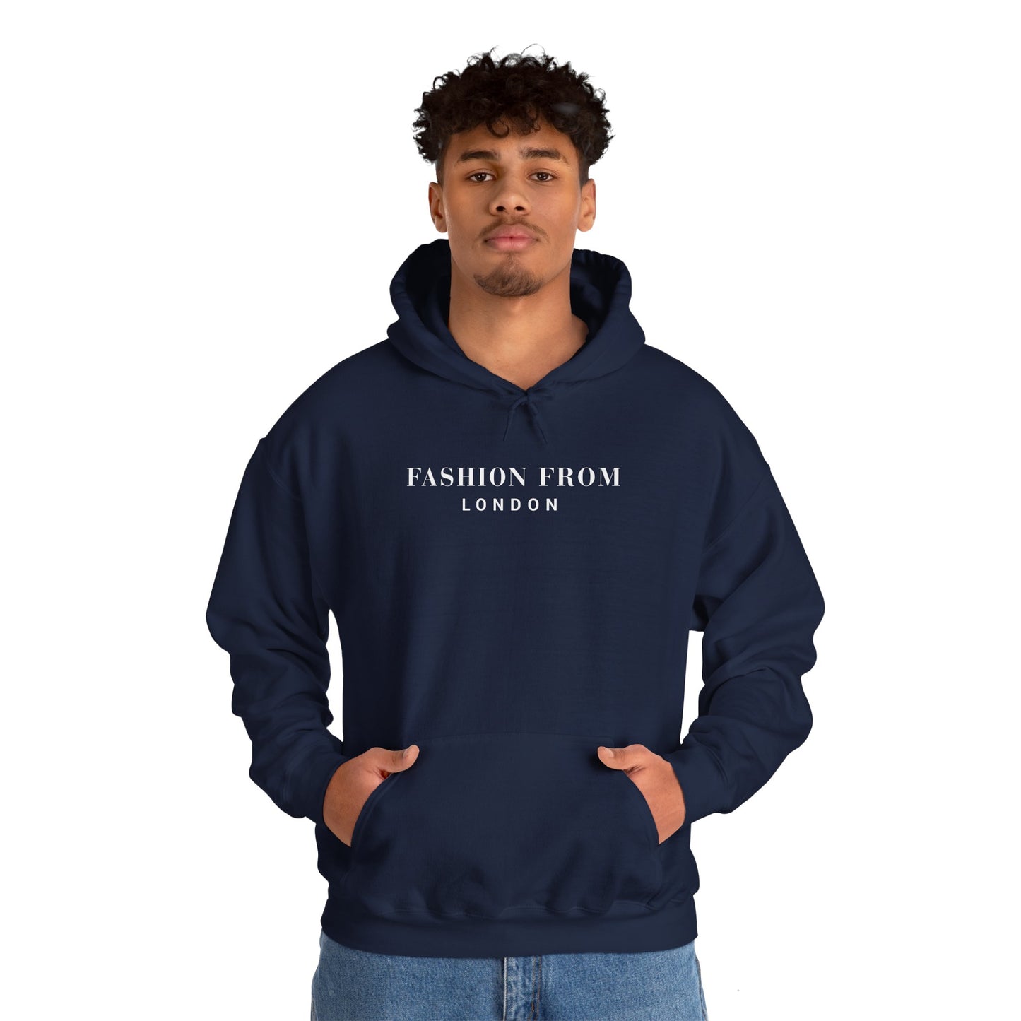 Fashion From London™ Essential Men's Hoodie - Charcoal