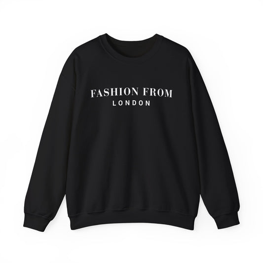 Fashion From London Heavy Blend™ Men's Crewneck Sweatshirt - Black