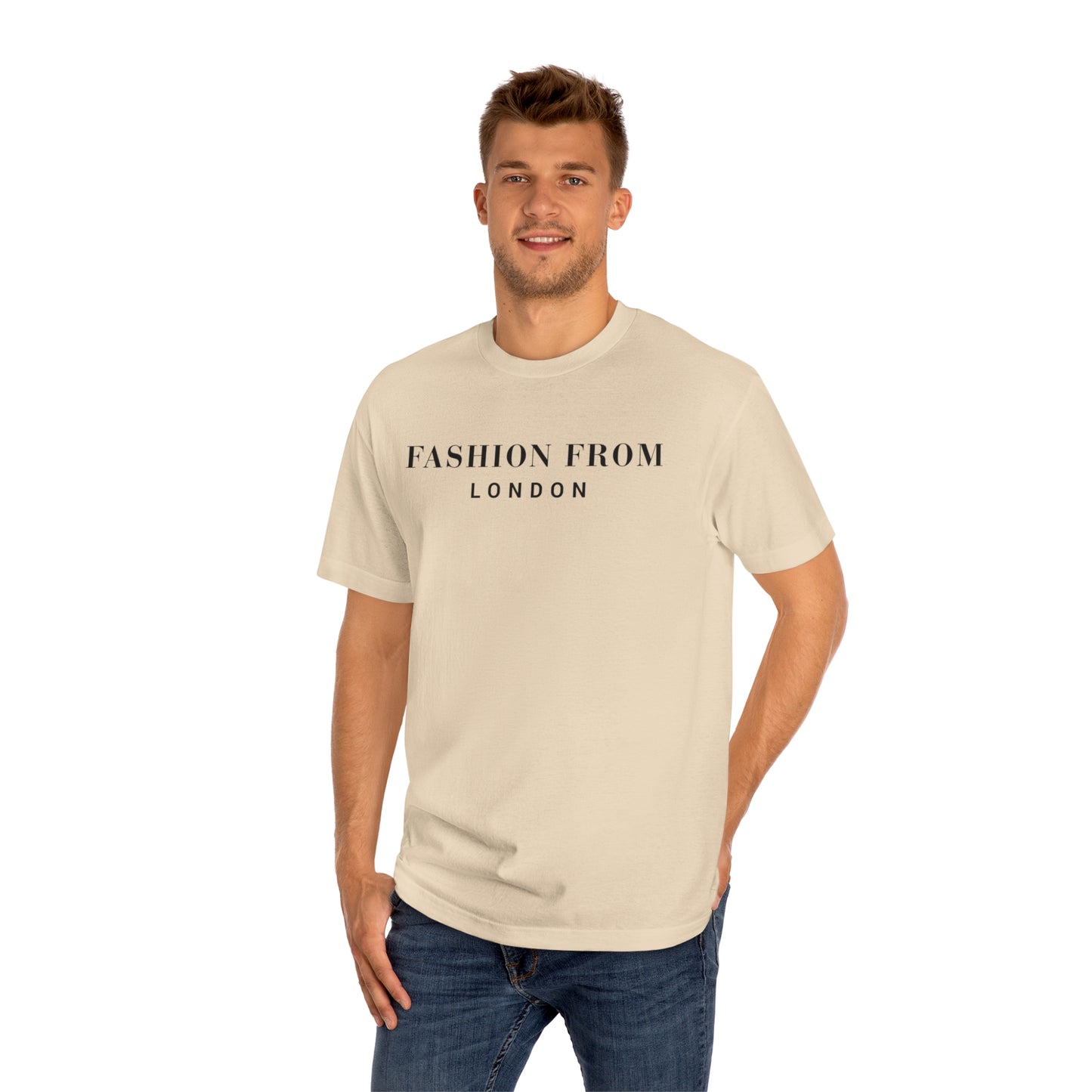 Classic Men's Cream T-Shirt