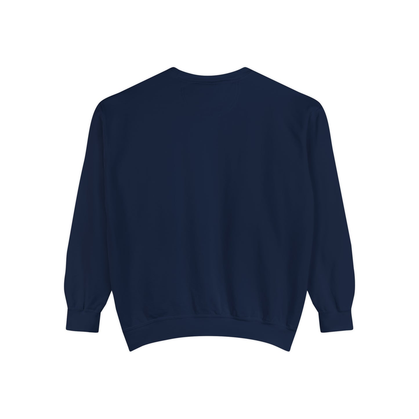 Fashion From London Garment-Dyed Women's Sweatshirt - Navy