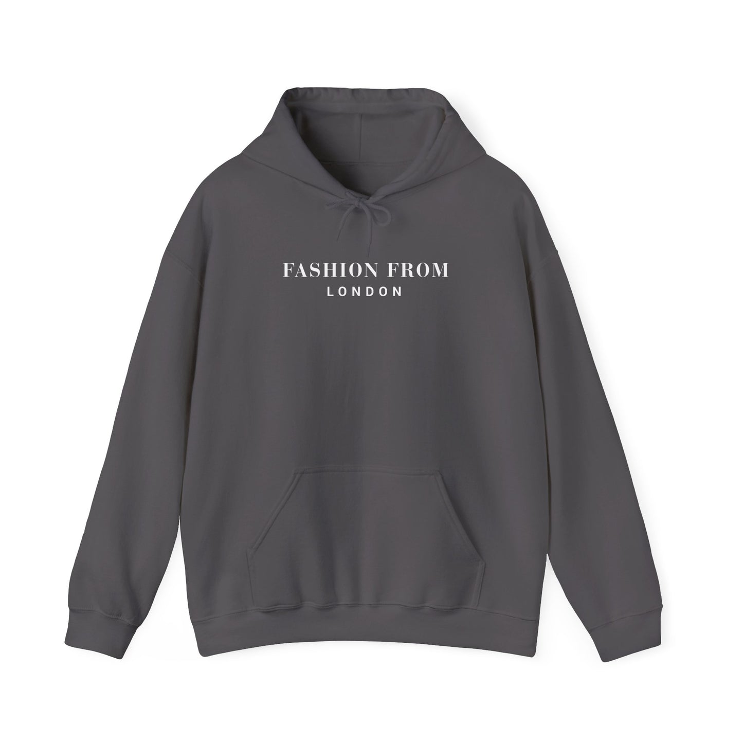 Fashion From London™ Essential Men's Hoodie - Charcoal