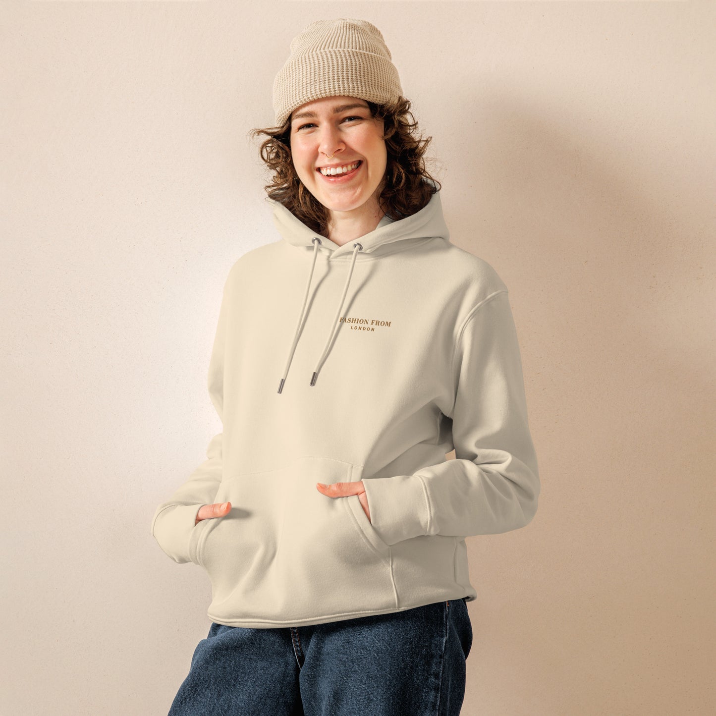 Women's Essential Eco Embroidered Hoodie