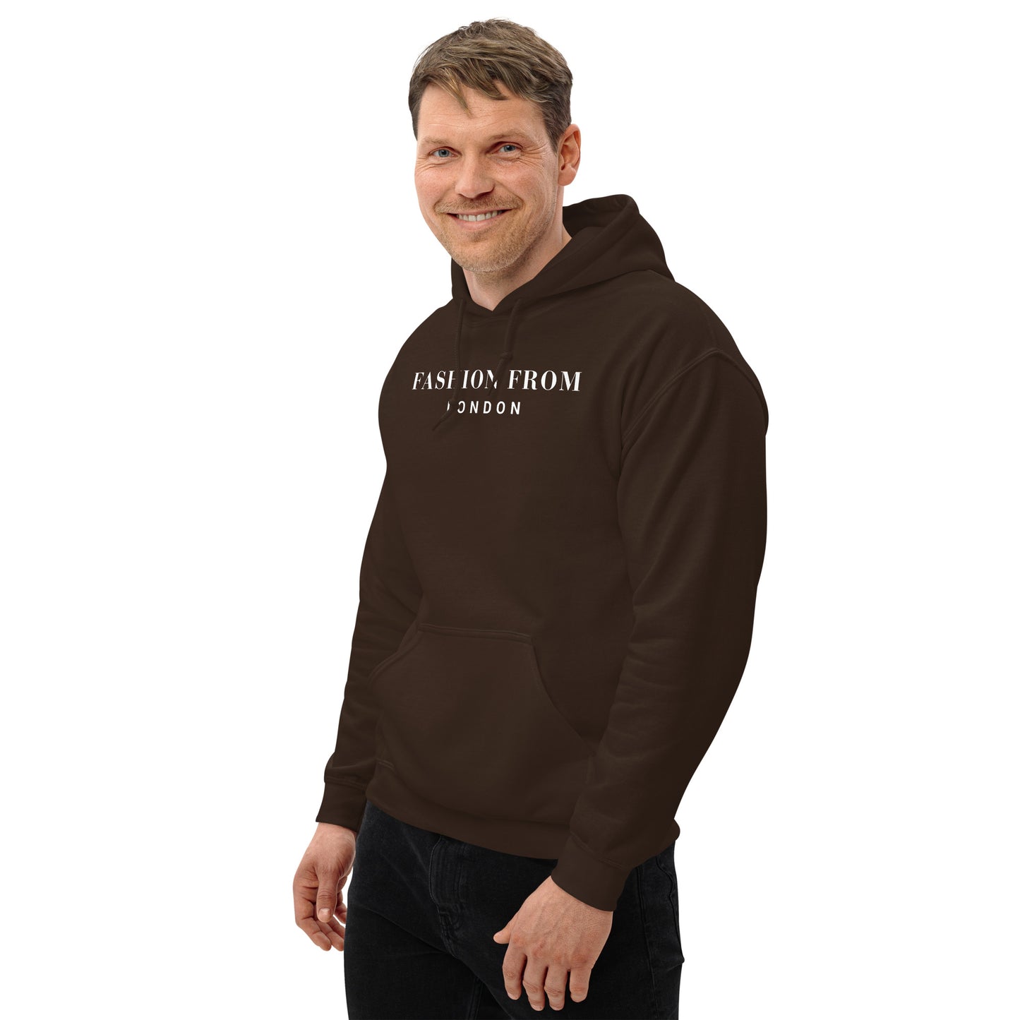 Men's Essential Chocolate Brown Hoodie