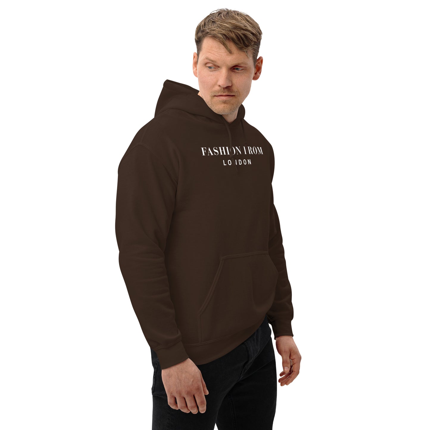 Men's Essential Chocolate Brown Hoodie